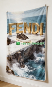 Fendi Throw Blankets